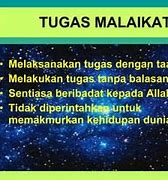 Berikut Yang Termasuk Tugas Umum Malaikat Allah Swt Adalah